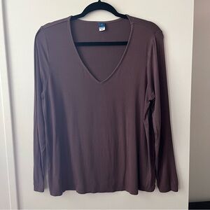 Old Navy Long Sleeve Blouse, Purple